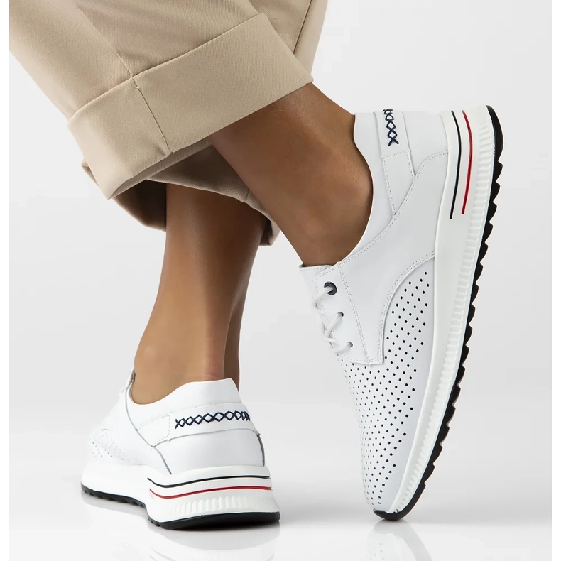 Filippo DP6022/25 kožne tenisice bijela