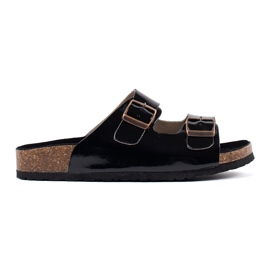 Goodin Crni prelepovi na ravnom potplatu crna