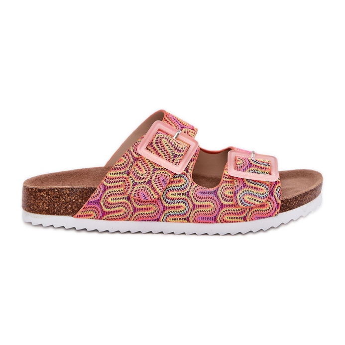 S.Barski Ženski prelepozi s kopčama i sjajem S. Barski RB51-006 Orange naranča