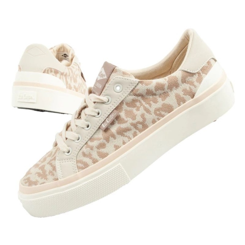 Lee Cooper cipele, ženske tenisice LCW-25-02-3330L bež