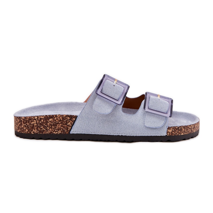 Ženski klip s stezaljkama na pluta plava