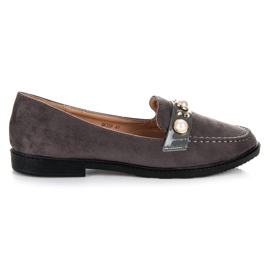Seastar Loaferice s ukrasima siva