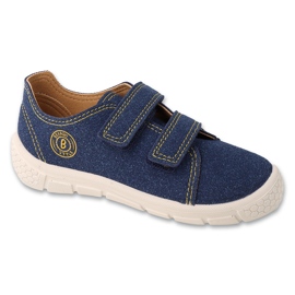 Befado dječji sportski kožni umetak 909X006 tamnoplavi plava