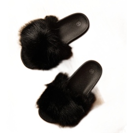 Crna djeca lepršavi s krznom