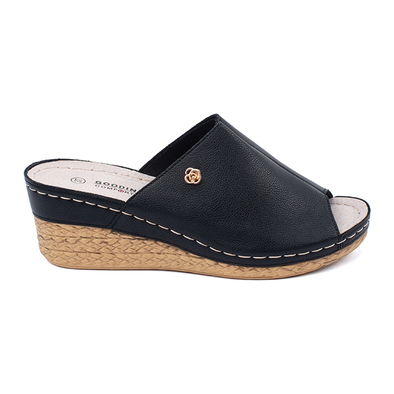 Goodin Crni ženski klinovi crno