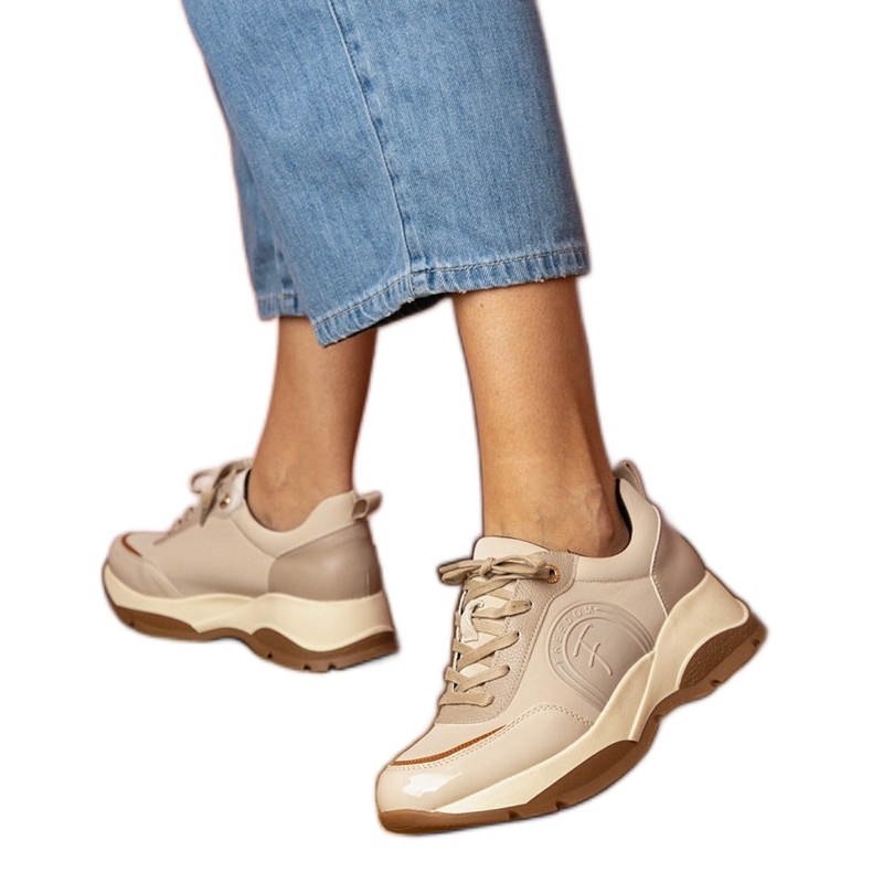 Bež ženske sportske tenisice