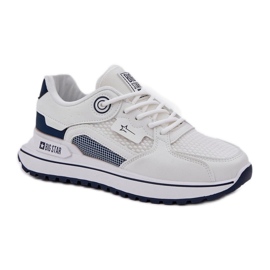 Big Star Tenisice ženske cipele velika zvijezda nn274a103 bijela s plavom