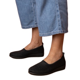 Crne tenisice s cirkonima crna