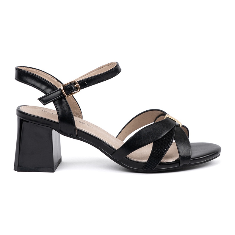 Goodin Sandale na stupu crno