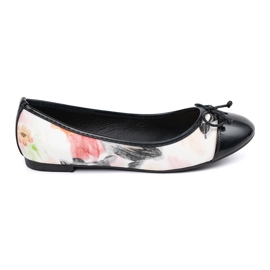 Šarene balerine s crnim nosom višebojan