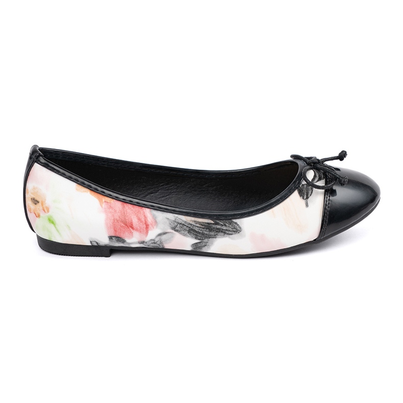 Šarene balerine s crnim nosom raznobojna