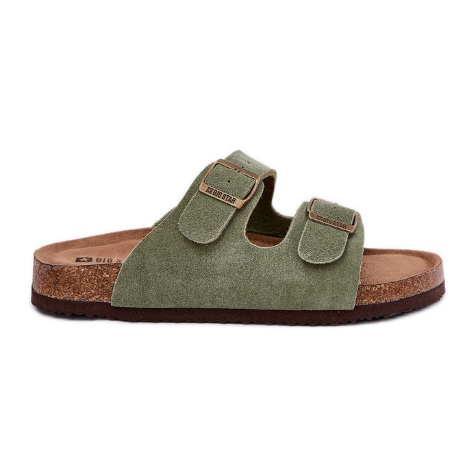 Big Star Ženski antilop lepršavi s velikom zvijezdom RR274A393 Zelene stezaljke zelena