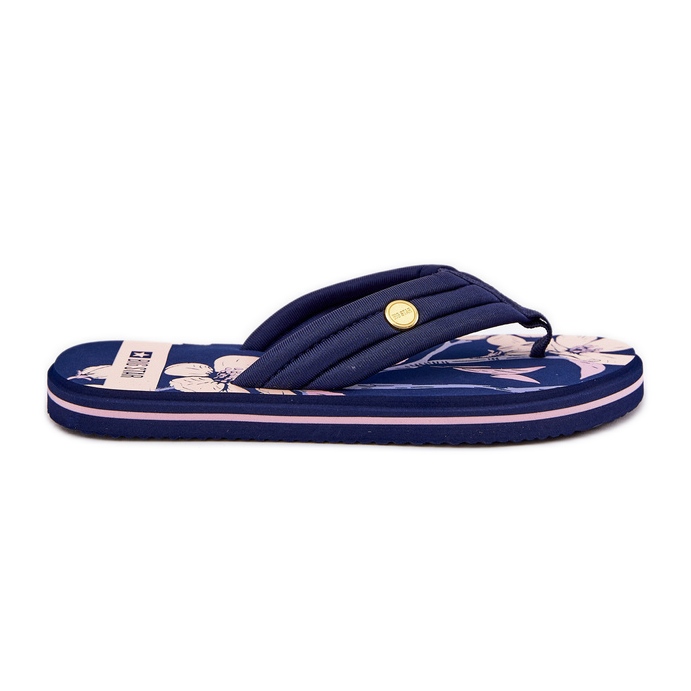 Japanski ženski flip flops Big Star RR274A109 Navy Blue plava