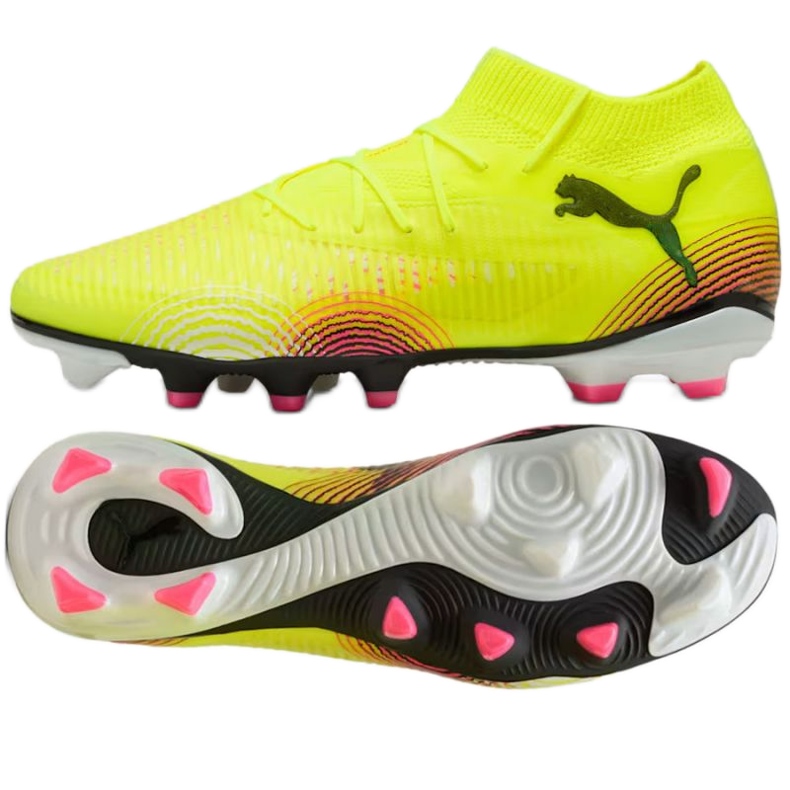 Puma Future 8 Pro FG/AG 108139-03 Nogometne cipele žuta boja