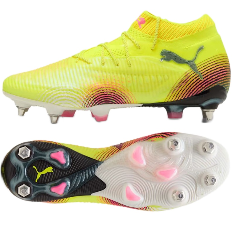 Puma Budućnost 8 Ultimate MXSG 108188-03 Football Shoes žuta boja