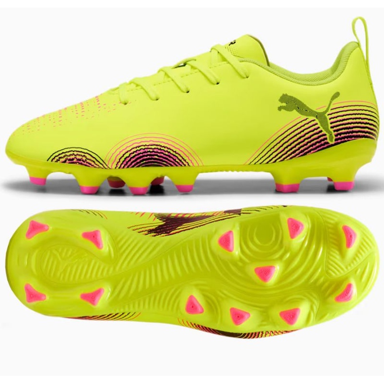 Puma Future 8 Play FG/AG 108144-03 Nogometne cipele žuta boja