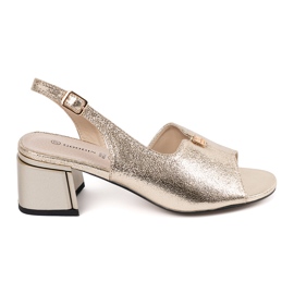 Goodin Zlatne potpetice sa zlatnim potpeticama od antilop