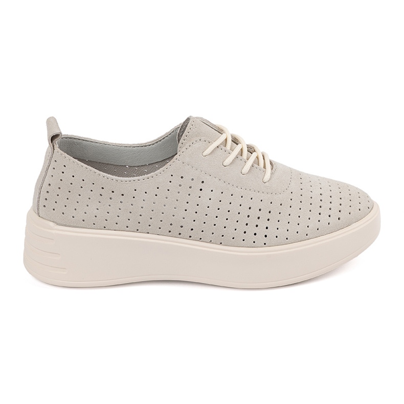 Sergio leone otvorene kožne cipele bež