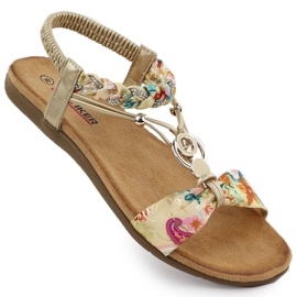 Ženske udobne sandale proklizavaju -Up Zlatni umjetnički artiker 56C1316