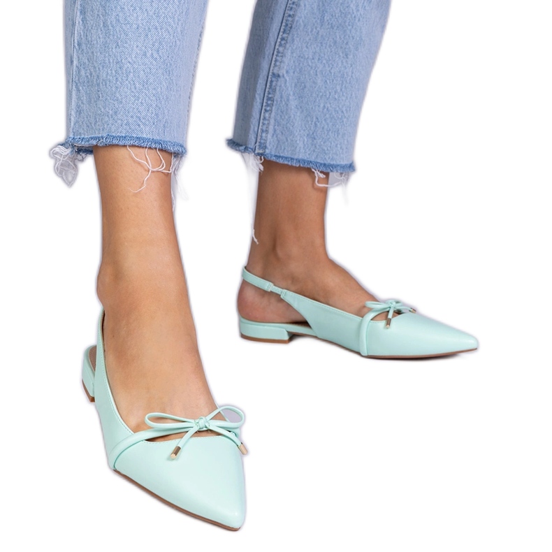 Menta ravne potpetice s lukom zelena