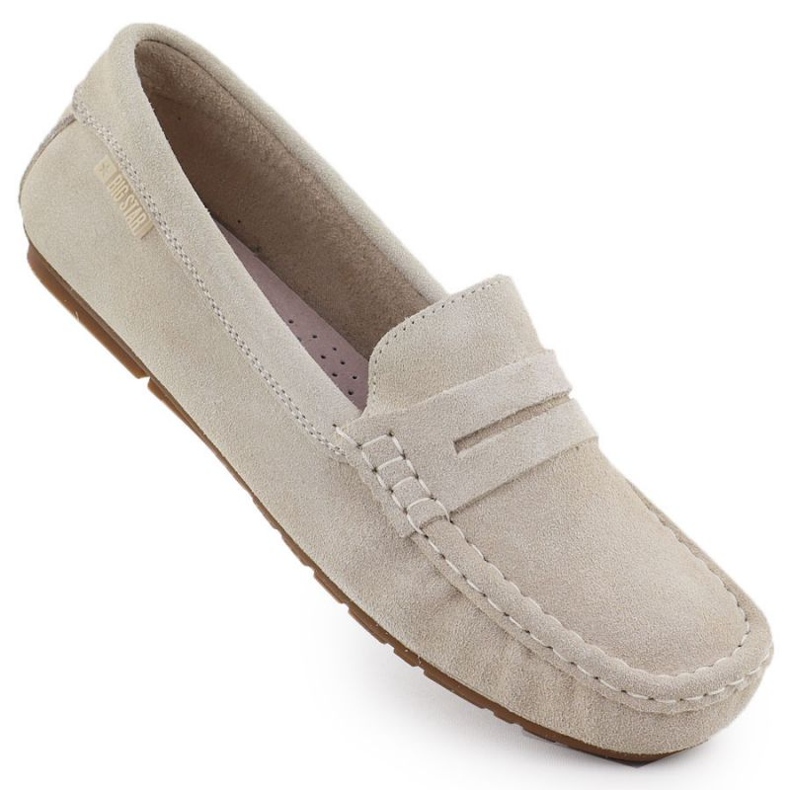 Big Star Ženske velike zvijezde RR274947 Ženske mokasine bež