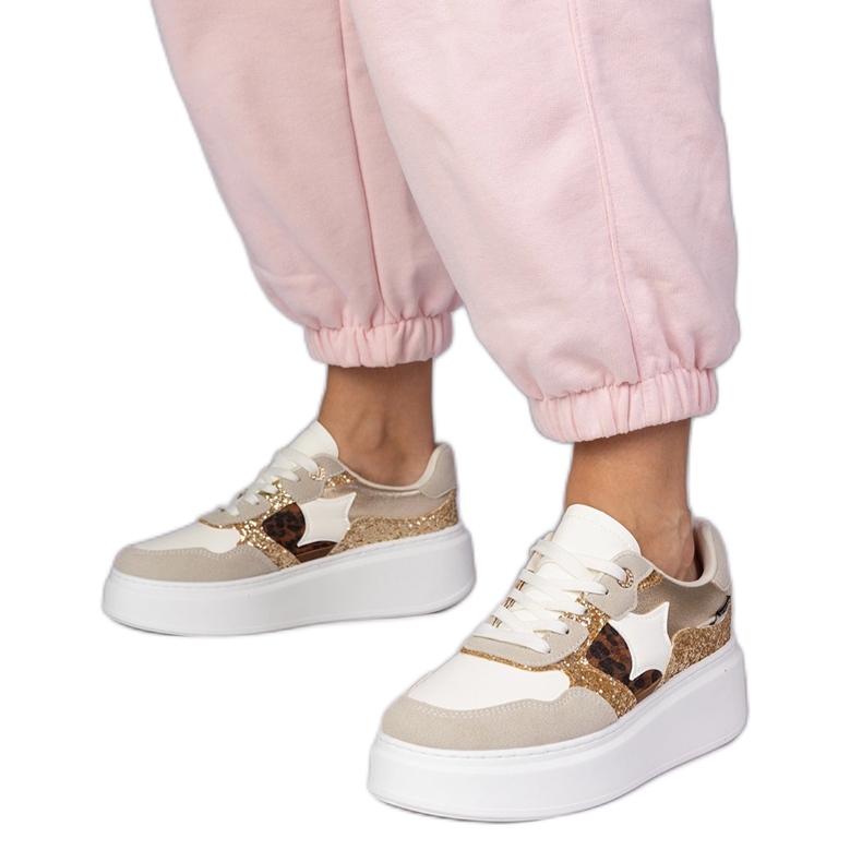 Leopard tenisice sa sjajem raznobojna