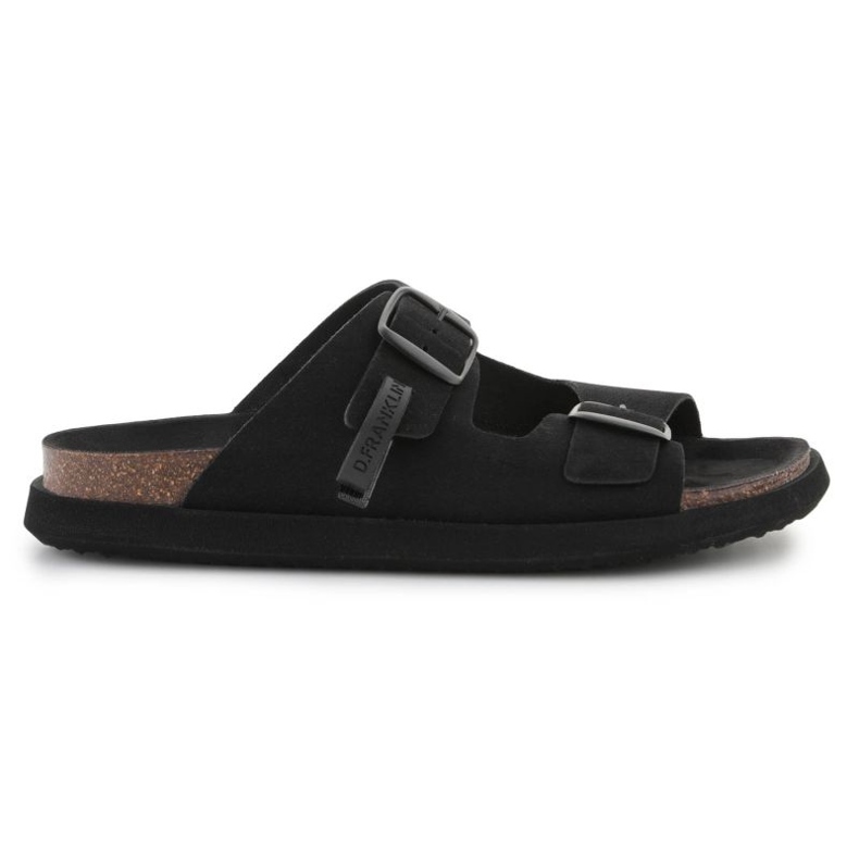 D.Franklin Vibe sandala kopča DFSH407001-BLAC Flip-flops crno