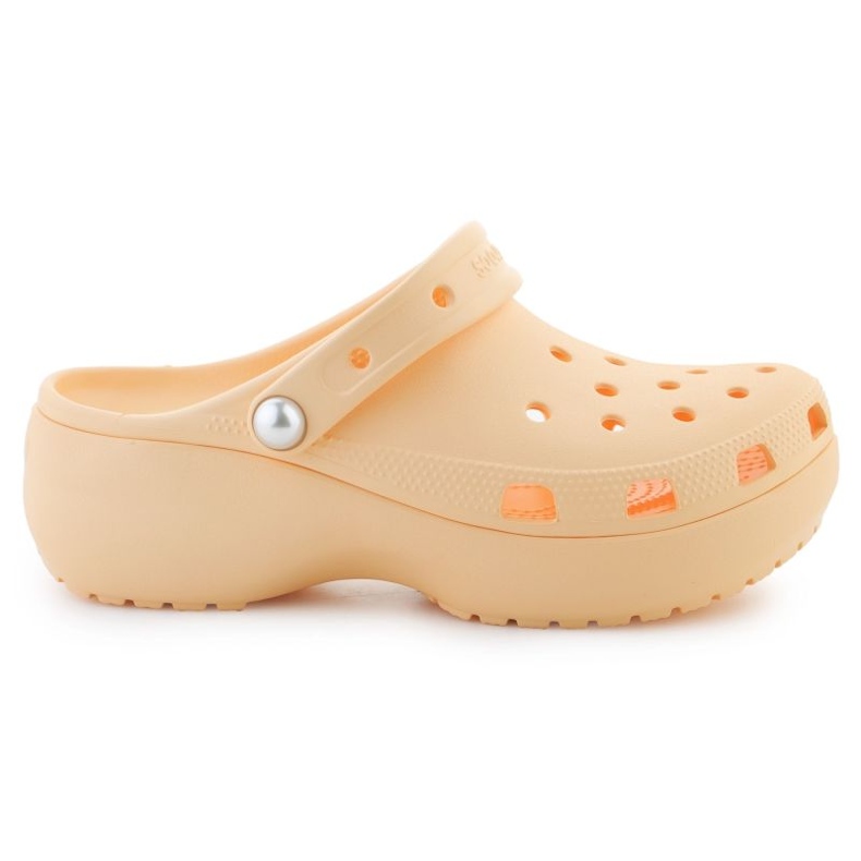 Crocs Classic Platforms Pearl Clog 211231-78Z naranča