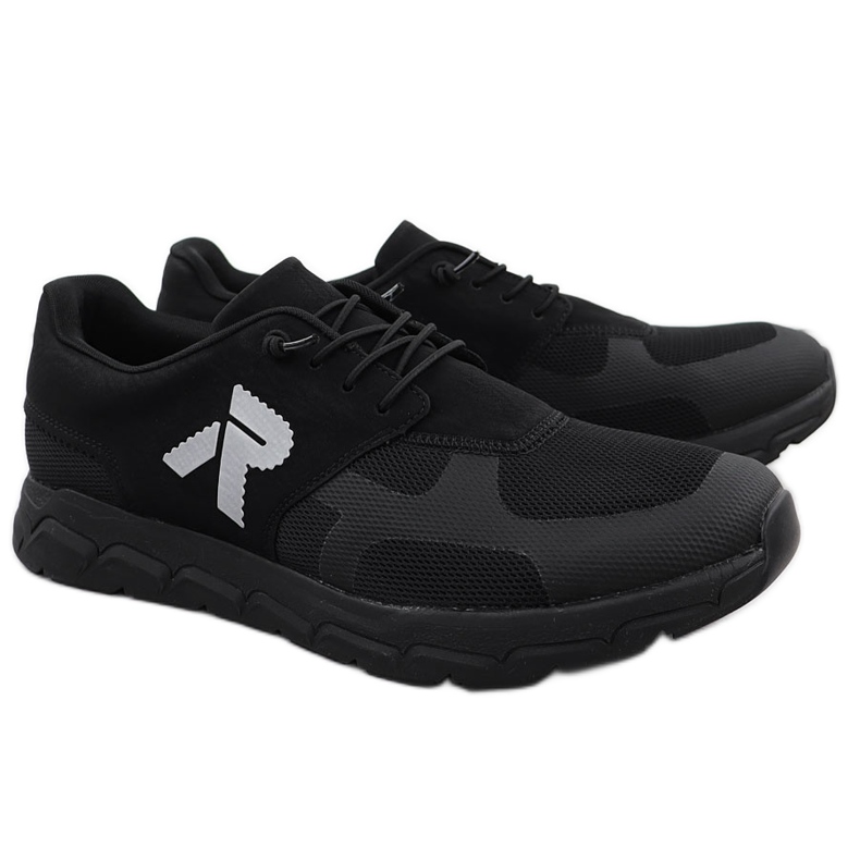 Muške sportske cipele Black Rieker 09100-00 crno