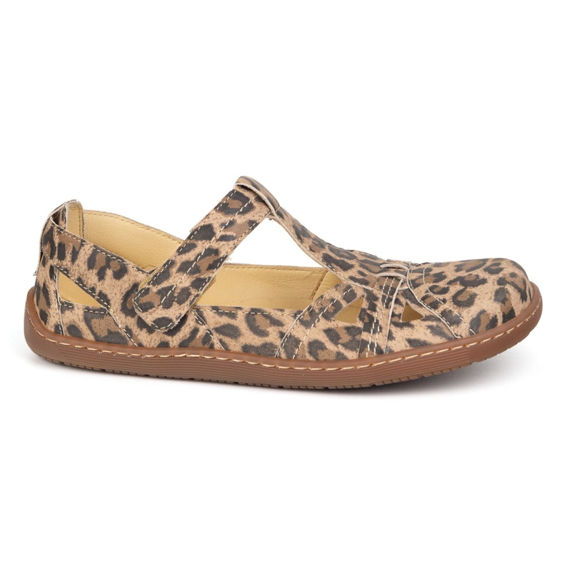 Bosone cipele Ultra -Light Olivier 1285 Leopard Leopard Print bež