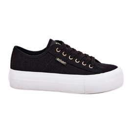 Ženske tenisice s čipkom Lee Cooper LCW-25-31-3439l Black crna