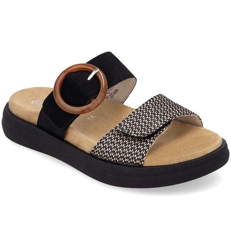Ženski čičak flip flops remonte d2n51-03 crno