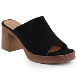 Ženski antilop lepršavi na crnom Potocki Posti 54309 crna