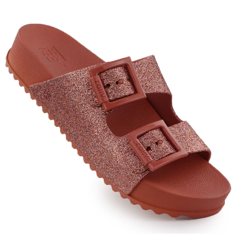 Ženski proleti s bazenom s kopčama plaže Zaxy RR285025 crvena