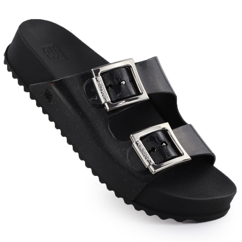 Ženski prelepovi s crnim bazenom kopča za plažu Zaxy RR285058 crno