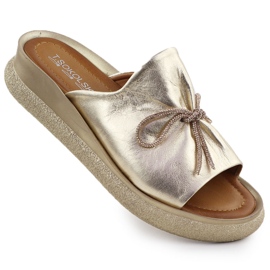 Ženska kožna kožna letilica T.Sokolski L25-154 zlatni