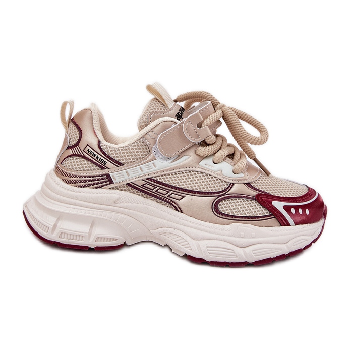 Dječje tenisice na debelom zlatnom potplatu zlatna