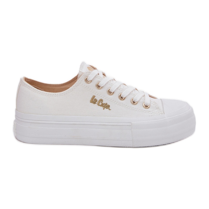 Ženske tenisice na platformi Lee Cooper LCW-25-02-3289 White bijela
