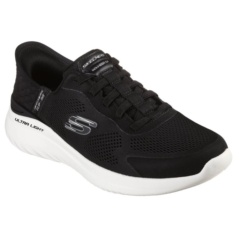 Skechers Slip-inss Ograniči 2.0 cipele. Pojavio se 232459-bkw crno