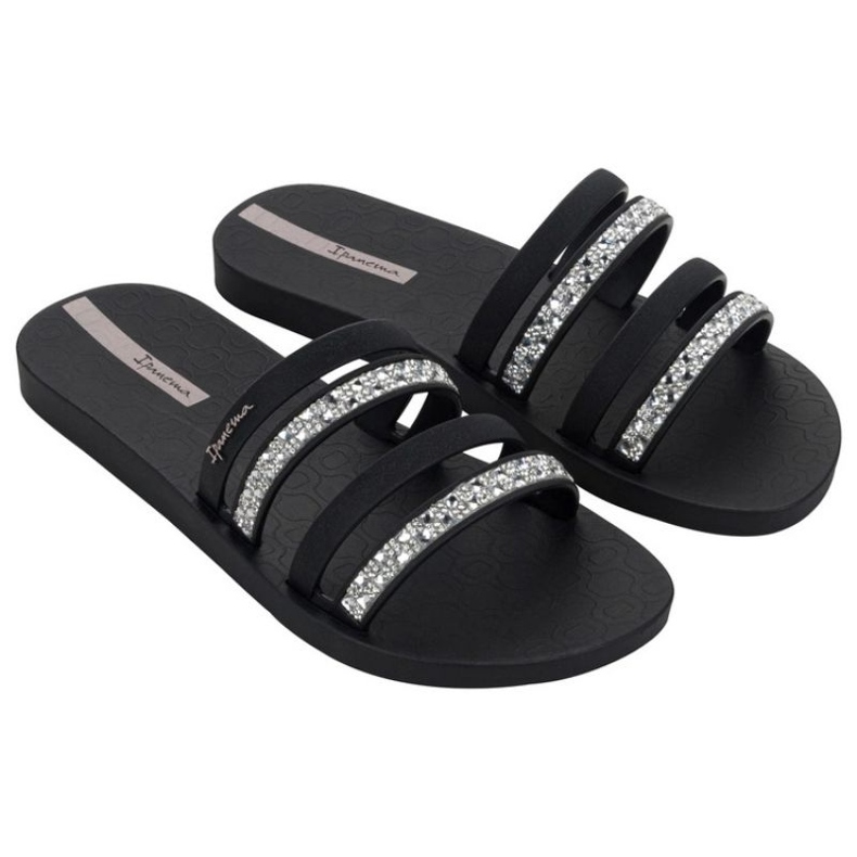 IPanema Chic Slide FEM 83707 BE140 Flip Flops crno