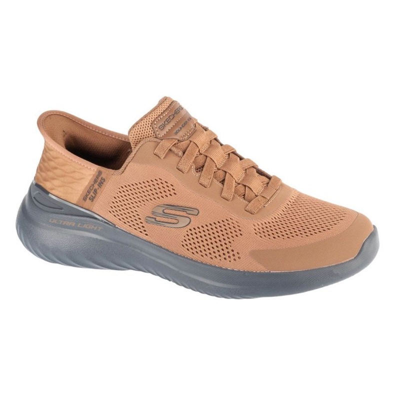 Skechers Slip-inss Ograniči 2.0 cipele. Pojavio se 232459-BBK smeđa