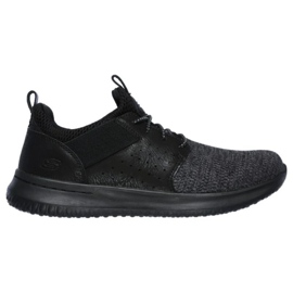 Skechers Delson Camben 65474bbk cipele crna