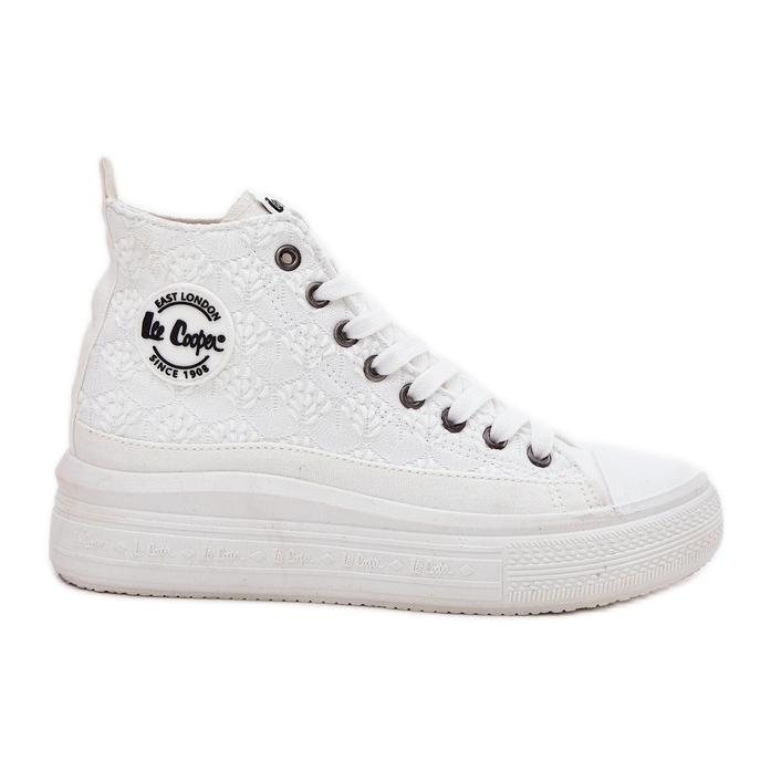 Ženske tenisice na platformi Lee Cooper LCW-25-44-3209L White bijela