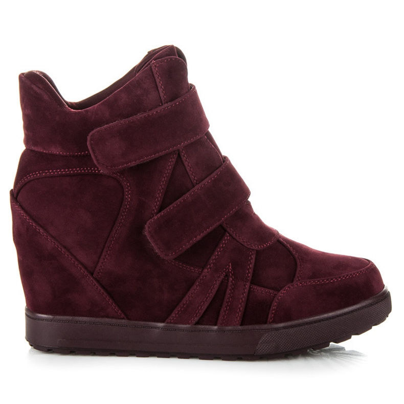 J. Star Velcro tenisice od antilopa crvena