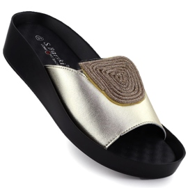 S.Barski Sažetak ženske kože Slatko ljeto s cirkonijom złote S. Barski KV51-028 zlatni