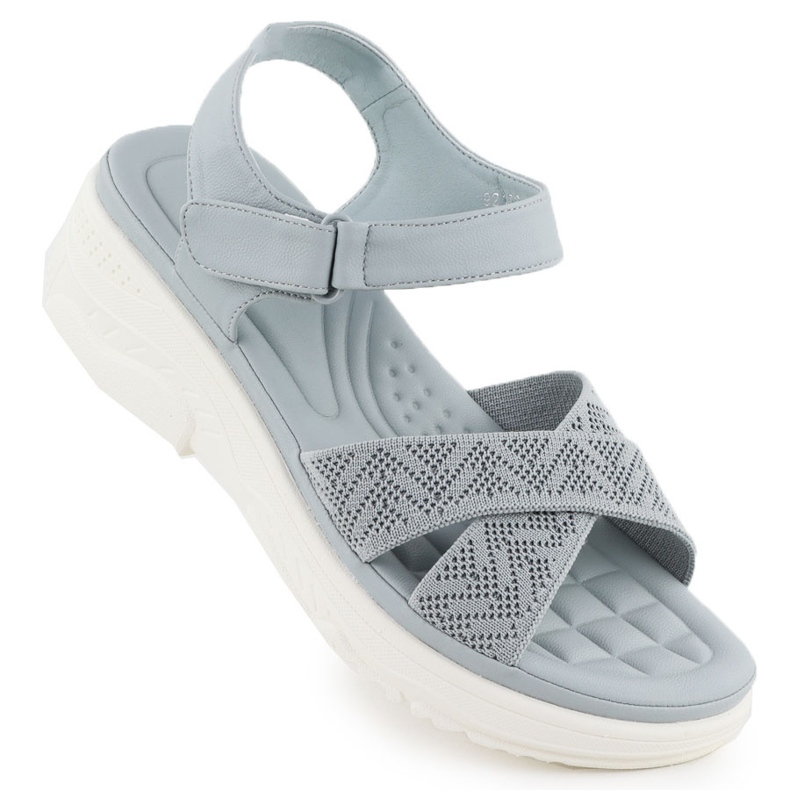 Ženske sandale za plave klinove Vinceza 92100 plava