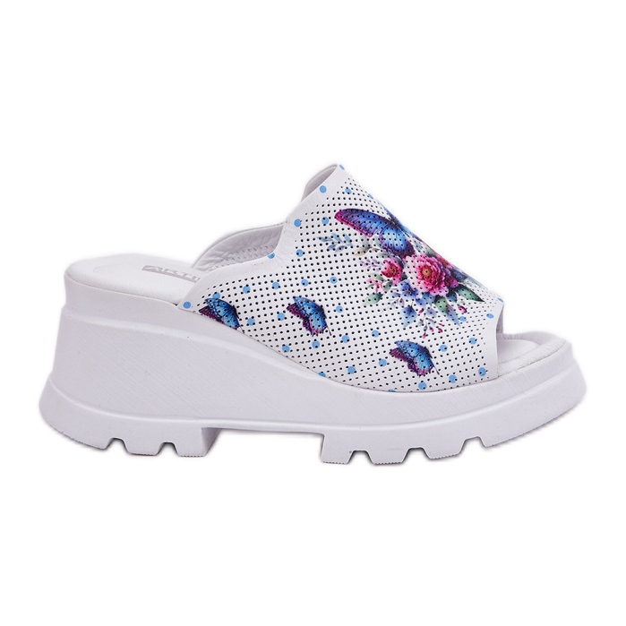 Ženska kožna kožna letilica Artiker 56C0428 White bijela