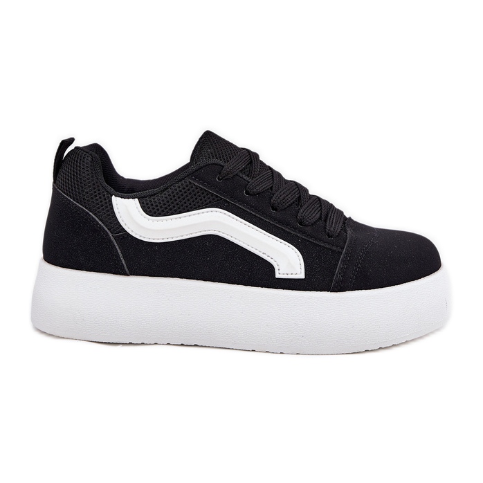 Inna Ženske tenisice s platformom crne crno