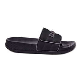 Big Star Muška velika zvijezda RR174A043 Black Flip -flops crna
