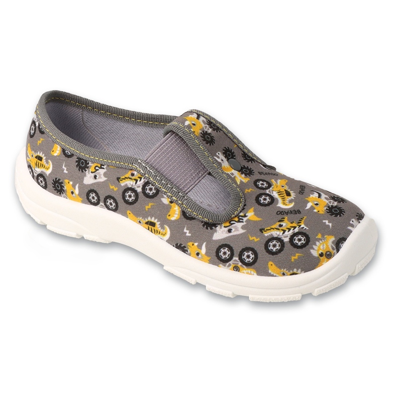 Befado dječje papuče s elastičnim trakama 975X192 sive siva